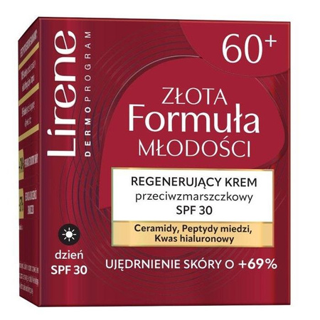 Złota Formuła Młodości regenerujący krem przeciwzmarszczkowy SPF30 50ml