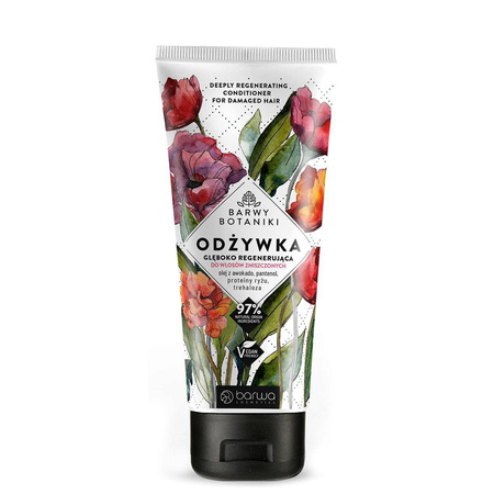 Barwy Botaniki odżywka głęboko regenerująca do włosów zniszczonych 180ml