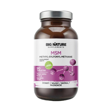 MSM suplement diety 90 tabletek