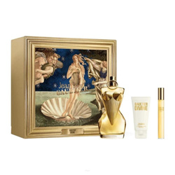 Gaultier Divine zestaw woda perfumowana spray 100ml + balsam do ciała 75ml + woda perfumowana spray 10ml