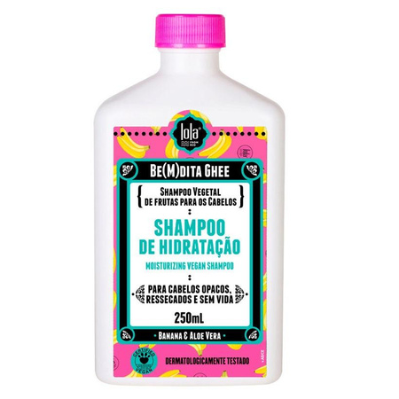Be(M)dita Ghee nawilżający szampon do włosów z bananem i aloesem 250ml