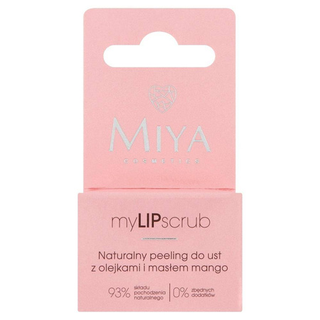 MyLIPscrub naturalny peeling do ust z olejkami i masłem mango 10g