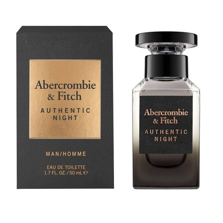 Abercrombie & Fitch Authentic Night Man woda toaletowa spray 50ml