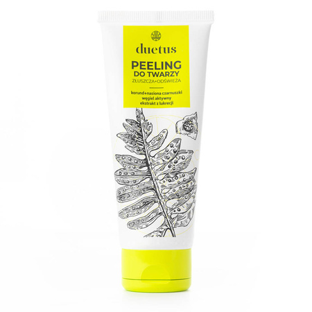 DUETUS Sylveco Peeling do twarzy złuszcza + odświeża 75ml
