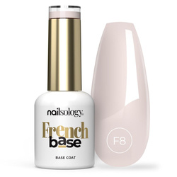 Nailsology French Base kolorowa baza hybrydowa F8 Rassjelly 8ml