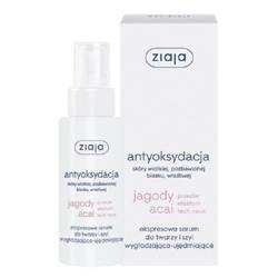 Ziaja Jagody Acai antyoksydacja serum do twarzy i szyi wygładzająco-ujędrniające 50ml
