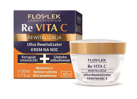 Re Vita C 40+ ultra rewitalizator krem na noc 50ml