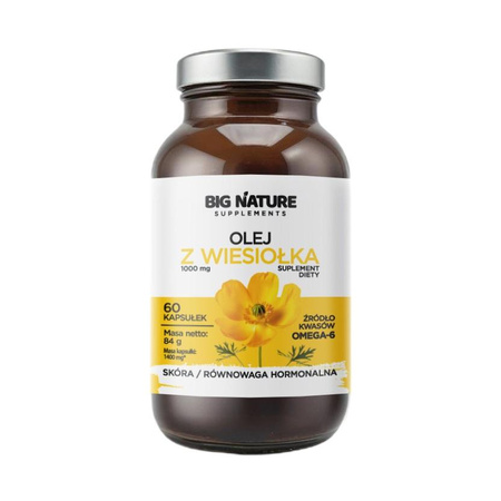 Olej z wiesiołka suplement diety 60 kapsułek