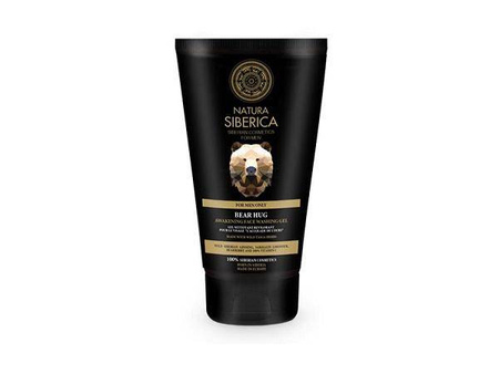 Natura Siberica Men Bear Hug Awekening Face Washing Gel pobudzający żel do mycia twarzy 150ml