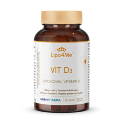 Lipo4Me Vit. D liposomalna witamina D suplement diety 60 kapsułek