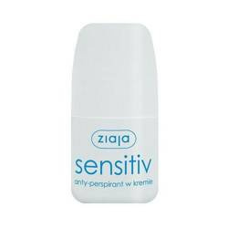 Ziaja Activ Roll On Sensitive anty-perspirant w kremie bez parabenów alkoholu i barwników 60ml