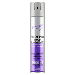 Styling Effect lakier do włosów z keratyną bardzo mocny 250ml