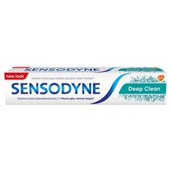 Sensodyne Deep Clean pasta do zębów z fluorkiem 75ml