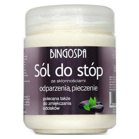 Sól do stóp ze skłonnościami do odparzenia i pieczenie 550g