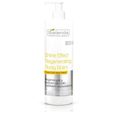 Bielenda Professional Shine Effect Regenerating Body Balm regenerujący balsam do ciała z efektem rozświetlenia 500ml