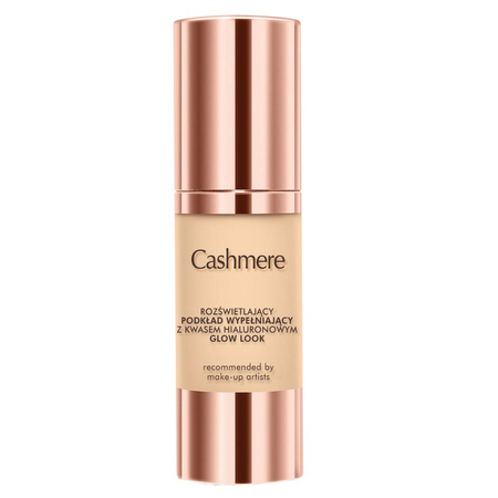 Glow Look rozświetlający podkład wypełniający z kwasem hialuronowym Nude 30ml