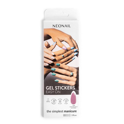 Gel Stickers Easy On lakier hybrydowy w naklejce M08 20szt