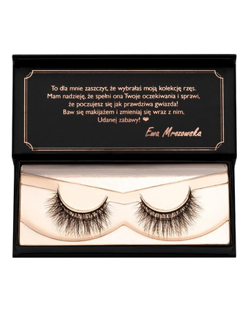 False Eyelashes sztuczne rzęsy na pasku Ice Princess 1 para