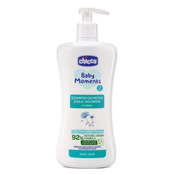 Baby Moments szampon do mycia ciała i włosów 0m+ 500ml