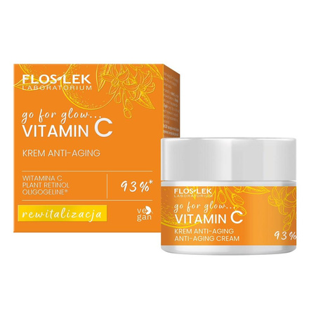 go for glow…. VITAMIN C krem anti-aging na dzień i na noc 50ml