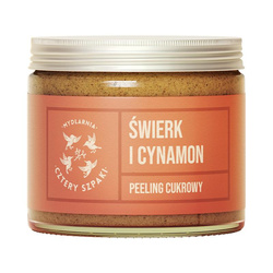 Peeling cukrowy Świerk i Cynamon 250ml