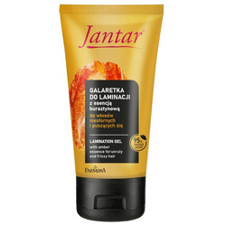 Jantar Moc Bursztynu galaretka do laminacji włosów 150g