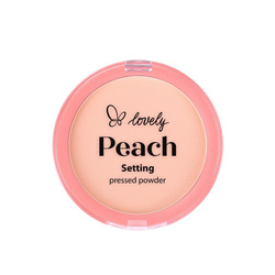 Peach Setting Pressed Powder półtransparentny prasowany puder 7.5g