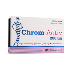 Chrom Activ 200µg suplement diety 60 tabletek