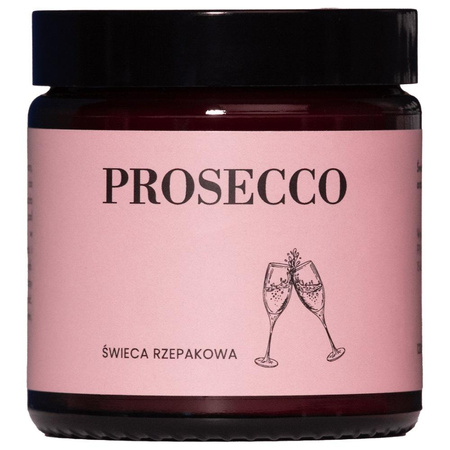 Świeca rzepakowa Prosecco 120ml