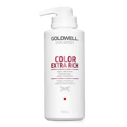 Goldwell - Dualsenses Color Extra Rich 60sec Treatment 60-sekundowa kuracja nabłyszczająca do włosów grubych i opornych 500ml