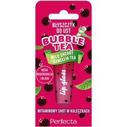 Bubble Tea błyszczyk do ust Wild Cherry + Camellia Tea 10g