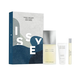L'Eau d'Issey Pour Homme zestaw woda toaletowa spray 125ml + woda toaletowa spray 10ml + żel pod prysznic 50ml