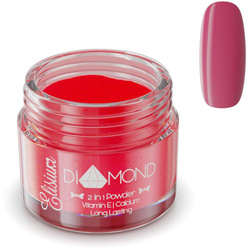 Diamond 2in1 Powder proszek do manicure tytanowego DR206 Ruby Red 23g