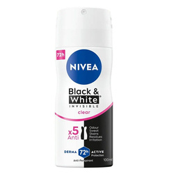 Black&amp;White Invisible Clear antyperspirant spray 100ml