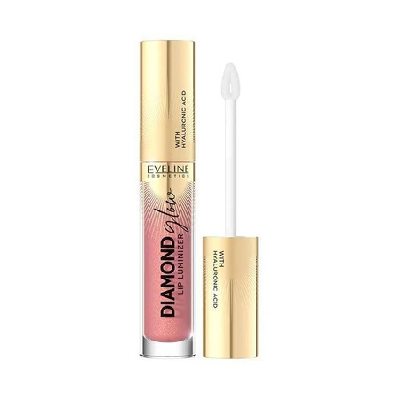 Diamond Glow Lip Luminizer błyszczyk do ust z kwasem hialuronowym 04 Raspberry Sorbet 4.5ml