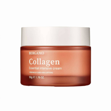 BERGAMO - Collagen Essencial Intensive Cream ujędrniający krem do twarzy z kolagenem 50g