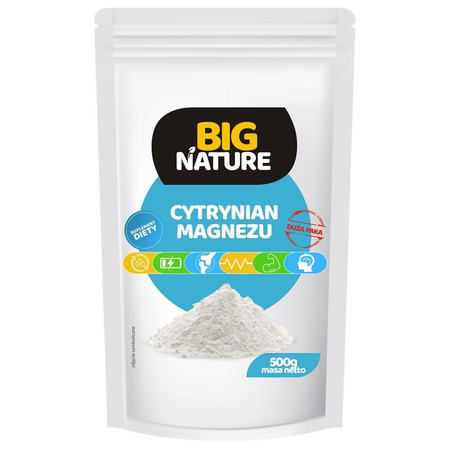 Cytrynian magnezu suplement diety 500g