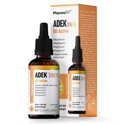 ADEK Junior Oil Active suplement diety w kroplach 30ml