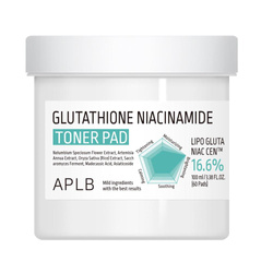 APLB Glutathione Niacinamide Toner Pad płatki tonizujące do twarzy 60szt.