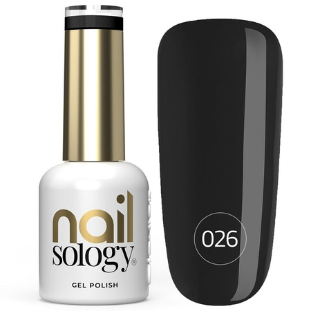 Nailsology lakier hybrydowy 026 Black Cougar 8ml