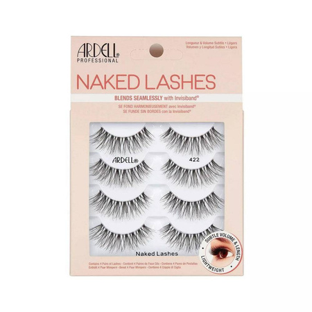 Ardell - Naked Lashes Multipack sztuczne rzęsy na pasku 422 Black