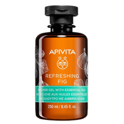 Apivita Refreshing Fig Shower Gel with Essential Oils odświeżający żel pod prysznic z olejkami eterycznymi 250ml