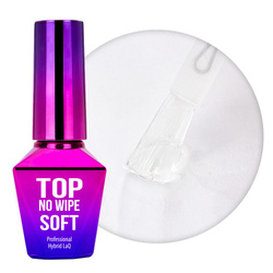 Top No Wipe Soft top bez przemywania Clear 10g