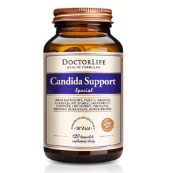 Doctor Life Candida Support Special zdrowa flora jelitowa suplement diety 120 kapsułek