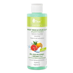 Face Wash &amp; Scrub żel do mycia ciała i peeling 2w1 Olejek z grejpfruta 200ml
