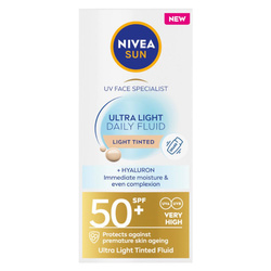Sun Ultra Light Daily Fluid SPF50+ fluid do twarzy Light Tinted 40ml