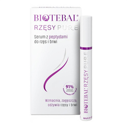Biotebal Rzęsy Pure serum z peptydami do rzęs i brwi 3ml
