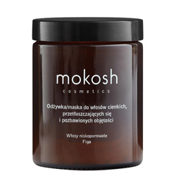 Mokosh Odżywka/maska do włosów cienkich przetłuszczających się i pozbawionych objętości Figa 180ml