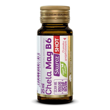Chela-Mag B6 Skurcz SHOT suplement diety smak grejpfrutowy 25ml