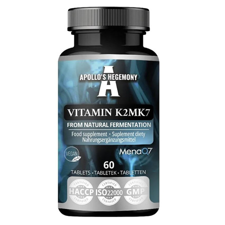 Vitamin K2 MK7 suplement diety 60 tabletek
